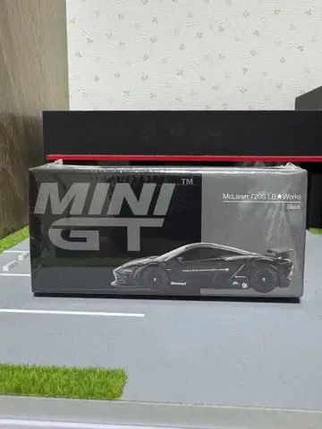 MINI GT 맥라렌 720S LB 워크스 블랙
