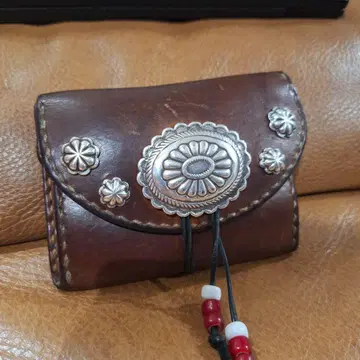 고로즈 좋아하시는 분들을 위한 네이비 천연 가죽 지갑