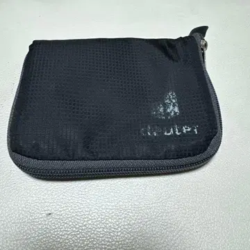 블랙 메쉬 접이식 지갑