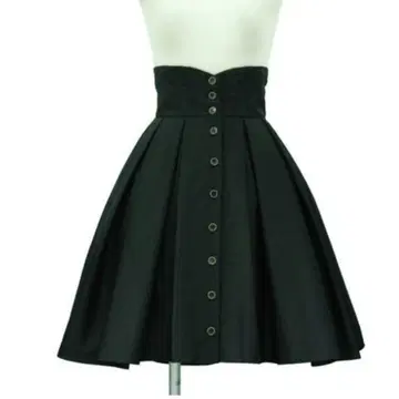 셰그릿 초기 하이웨스트 턱 스커트