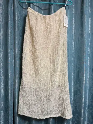 [ 새상품급 ] 아이보리 슬릿 타이트 스커트 F