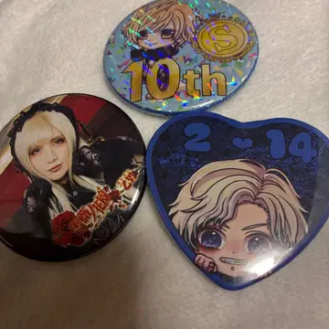 Royz 스바루 캔뱃지 3개 세트