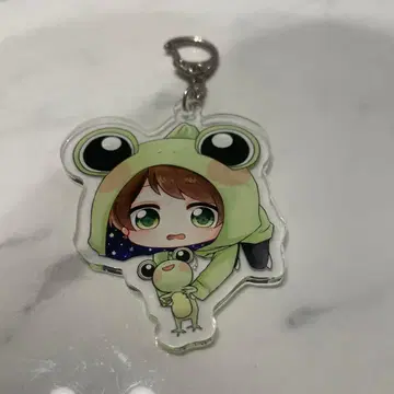 KnightA 테루토 군 사인 포함 아크릴 키링