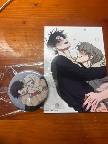 한국 BL 물가의 밤 일본 한정판 입장 혜택 캔 거울 카드 팝업