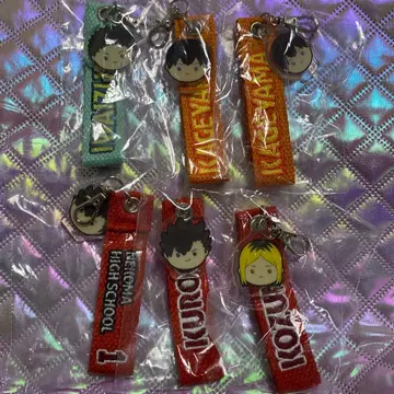 하이큐 자수 네임택 6세트