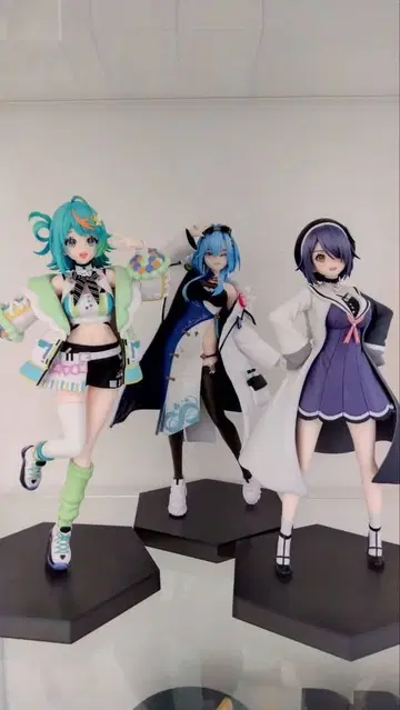 아오기리 고등학교 피규어 3체 세트