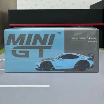 MINI GT Toyota GR86 LB Nation Baby Blue