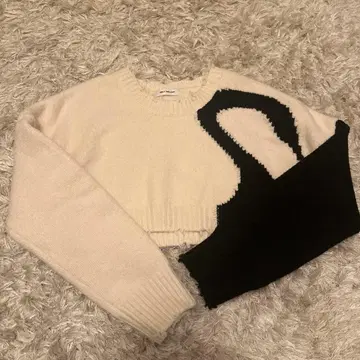 melt the lady m nuance logo knit