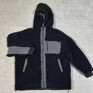 SAIL 후드 부착 보아 자켓 블랙 Paty