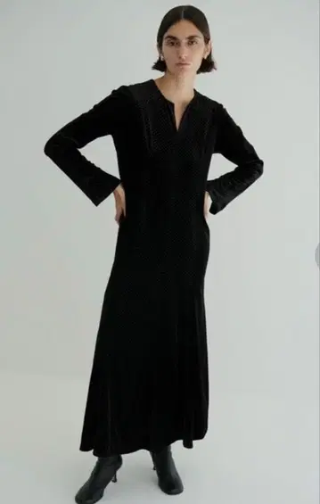 CLANE VELOUR GLITTER ONEPIECE