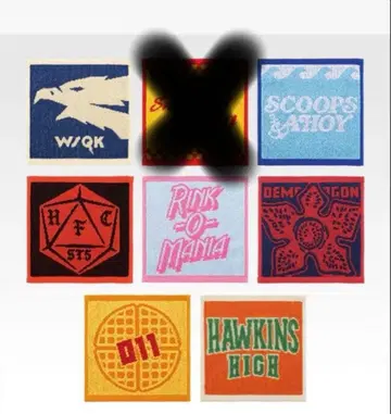 스트레인저 싱스 자카드 타월 제일복권