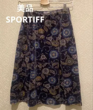 [ 새상품급 ] 스포티프 SPORTIFF 벨로아 스커트