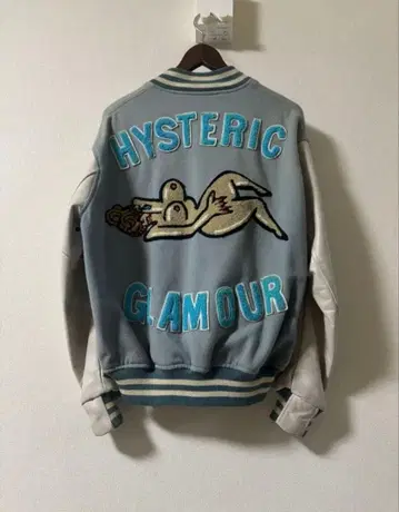 최초기 HYSTERIC GRAMOUR 걸 바시티 자켓