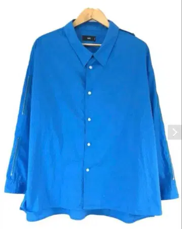 HARE 긴팔 셔츠 지퍼 디자인