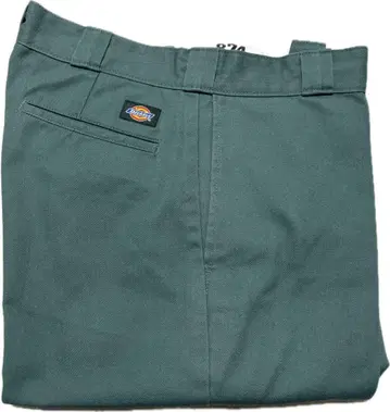Dickies 874 오리지널 핏 그린 워크 팬츠