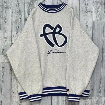 FUBU 그레이 맨투맨 후부 구제 의류