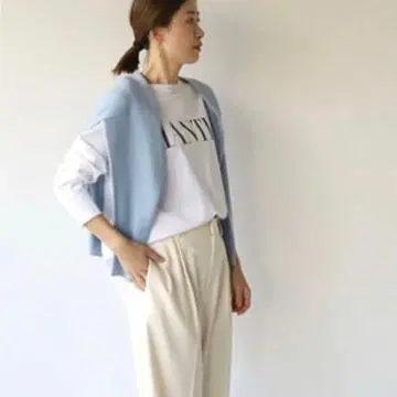 마이카앤딜 하이넥 니트