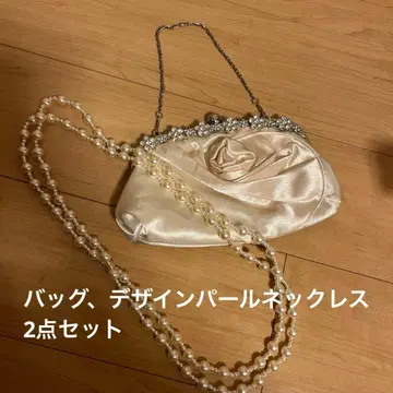 클러치백 롱 디자인 주얼리 2세트