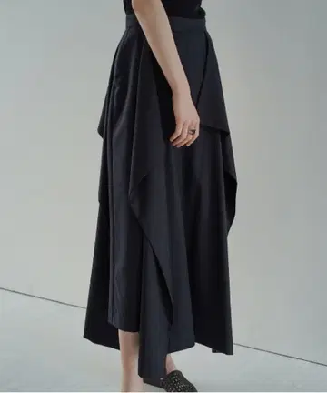 CLANE SQUARE FRILL SKIRT 클라네 스커트