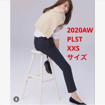 미사용*PLST 웜 리저브 스틱 팬츠 고급 네이비 XXS