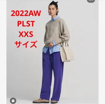 미사용*PLST 미실루엣*PLUS STYLE 와이드 팬츠2 A19