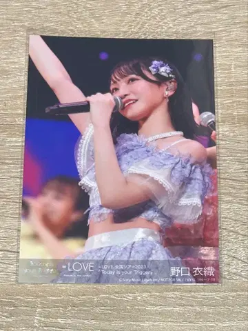 노구치 이오리 원반 봉입 브로마이드 전국 투어 2023