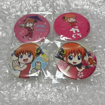 은혼 카구라 SD 캔뱃지 4개 세트