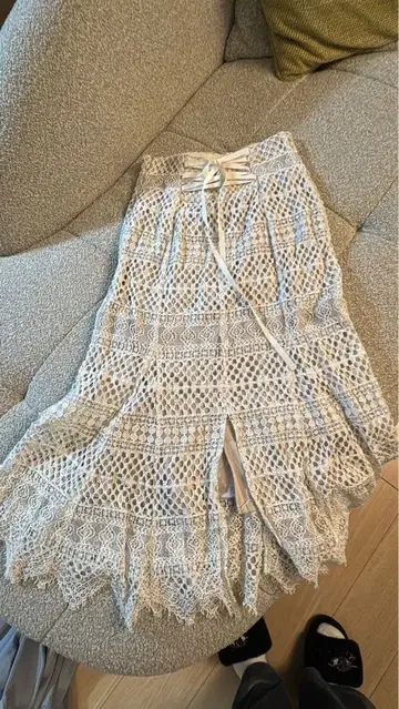 snidel 레이스 머메이드 스커트 사이즈 0