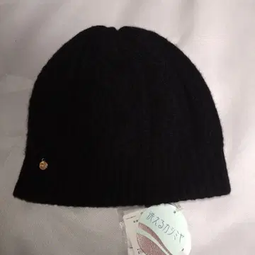 새상품 FURLA 세탁 가능한 캐시미어 100% 리버서블 와치 블랙