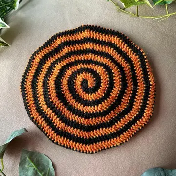 빙글빙글 베레모 크로셰 뜨기 핸드메이드