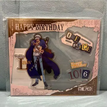 원피스 로 벌스데이 아크릴 스탠드 중국 상하이 한정판 무기와라 스토어