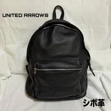 [ 새상품급 ] UNITED ARROWS 뷰티앤유스 최 주름 가죽 백팩