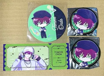 블레이크 마이 케이스 온다 캔뱃지 금박 티켓풍 카드 코스터