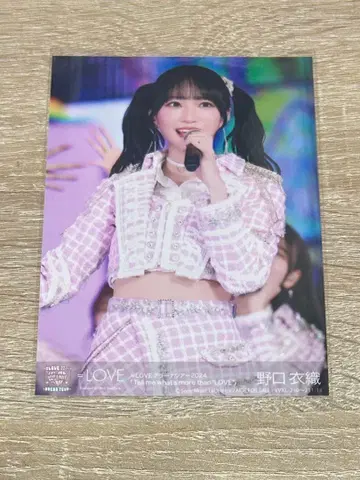 노구치 이오리 원반 봉입 브로마이드 아레나 투어 2024