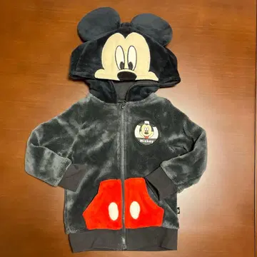 디즈니 미키마우스 후드 부착 맨투맨 90