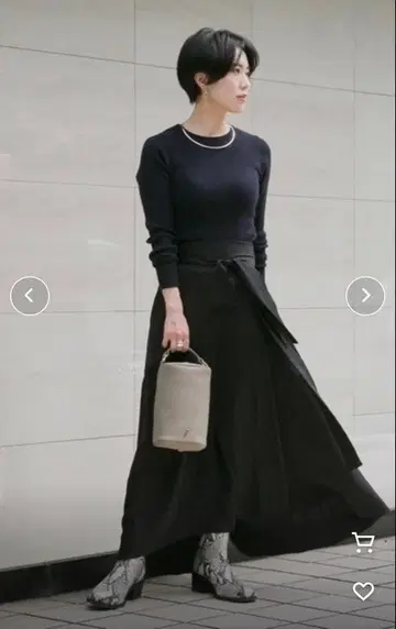 새상품급 styling/ Navy 0 도킹 원피스