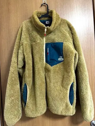 CHUMS 참스 플리스 보아 자켓 L