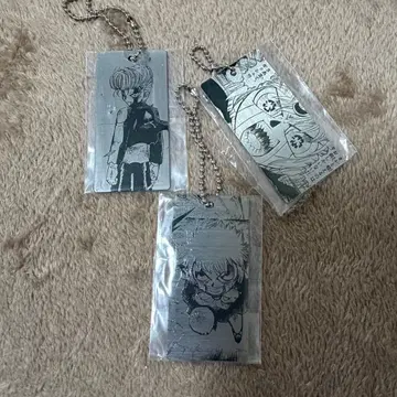 DMM 복권 갓슈벨 D상 메탈 키링