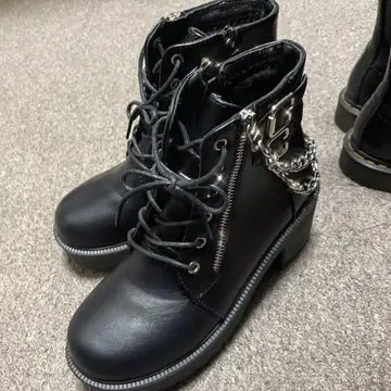 체인 힐 숏부츠