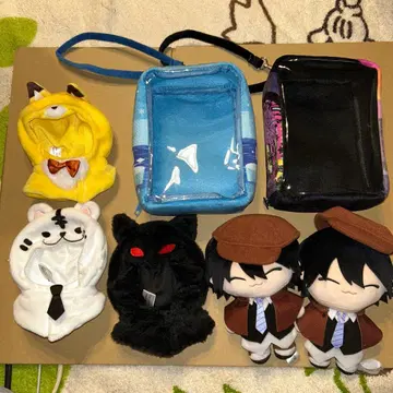 문호 스트레이독스 제비뽑기당 옷 갈아입기 봉제 인형 복권