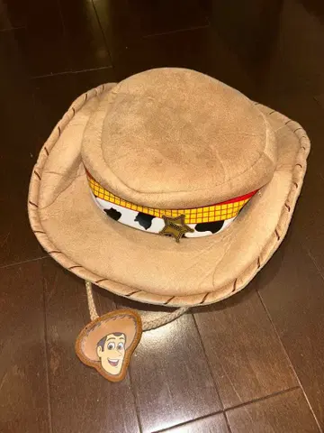 디즈니랜드 시 토이스토리 우디 모자 카우보이 햇