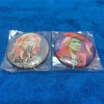 BUCK-TICK 가챠 캔뱃지 이마이 히사시 2종 환력