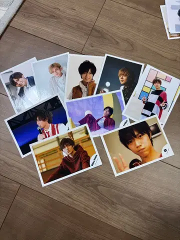 STARTO ENTERTAINMENT 아이돌 사진 9장 세트