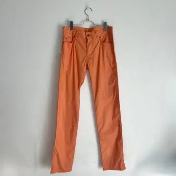 새상품 barassi MODA 바라시 컬러 팬츠 오렌지 82 L 골프