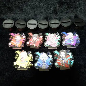 뱅드림 나나나7곡 7세트 아크릴 스탠드 가챠