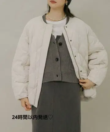 아쿠타 어반 리서치 코쿤 퀼팅 다운 자켓