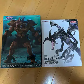 유희왕 엑조디아 케이블 홀더 레드 아이즈 블랙 드래곤 2개 세트