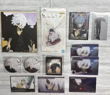 히로아카 시가라키 토무라 색지 카드 캔뱃지 마그넷 거울