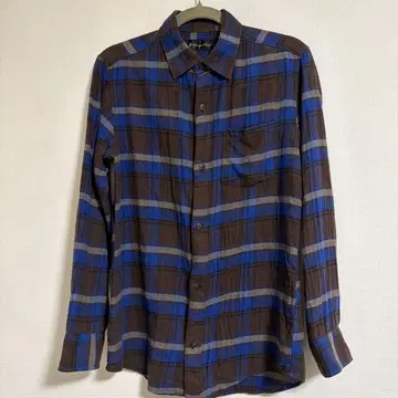 긴팔 플란넬 셔츠 LOUNGE LIZARD(라운지 리자드)