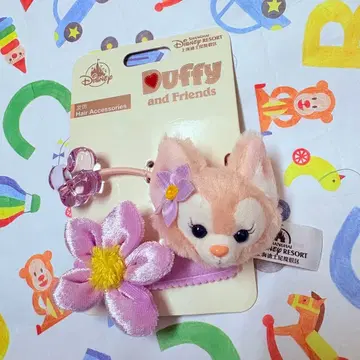 상하이 디즈니 한정판 리나벨 머리끈 & 헤어 클립